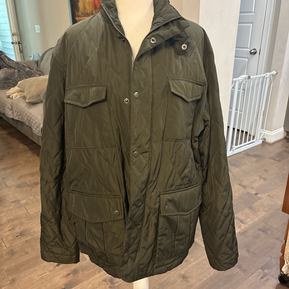 Goodfellow & Co Green Military Field Jacket - Picture 1 of 6